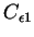 $C_{\epsilon 1}$