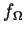 $f_{\Omega}$